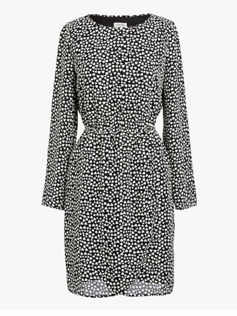 J. Crew Mercantile Heart Print Tulip Hem Dress